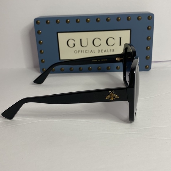 Authentic ?- New Gucci GG0096S 001 54 Ladies Sunglasses main image 5